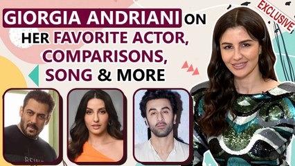 Giorgia Andriani Wants To Work With Salman-Ranbir,Talks On Comparison With NoraDil Jisse Zinda Hain