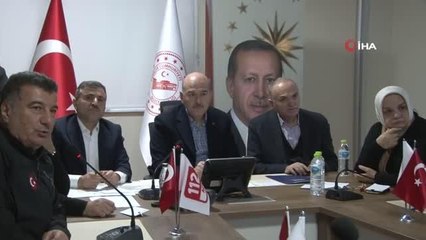 Depremin ardından kriz masası oluşturuldu