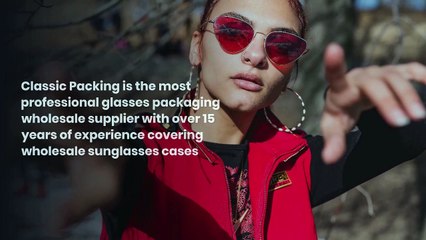Get Custom Sunglasses Case Wholesale at Classic Packing