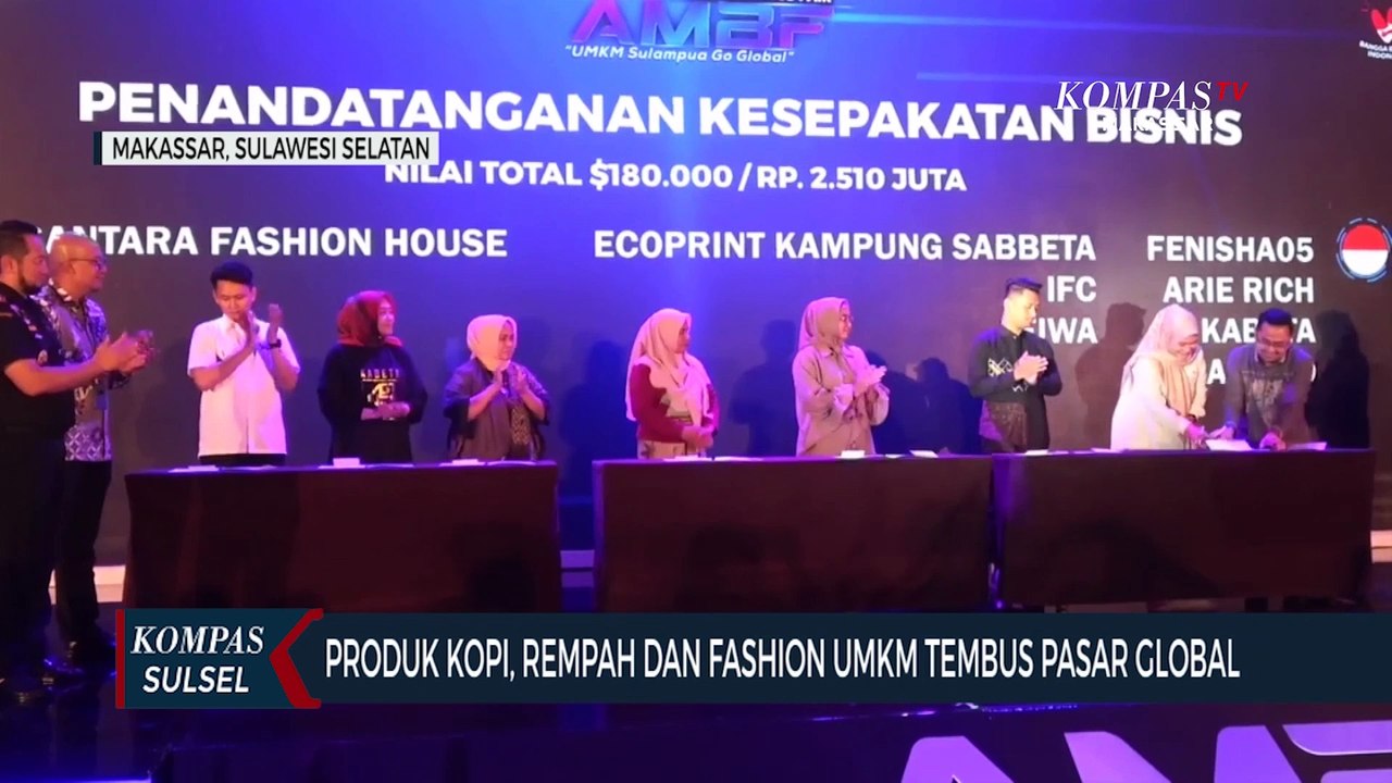 Produk Kopi, Rempah dan Fashion UMKM Tembus Pasar Global