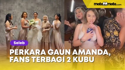 Perkara Gaun 'Belahan Dada' Amanda Manopo Bikin Fans Terbagi 2 Kubu