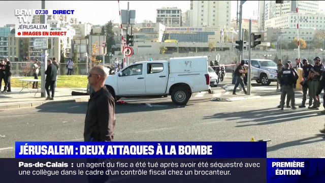 Jérusalem: deux explosions à des arrêts de bus font au moins 15 blessés