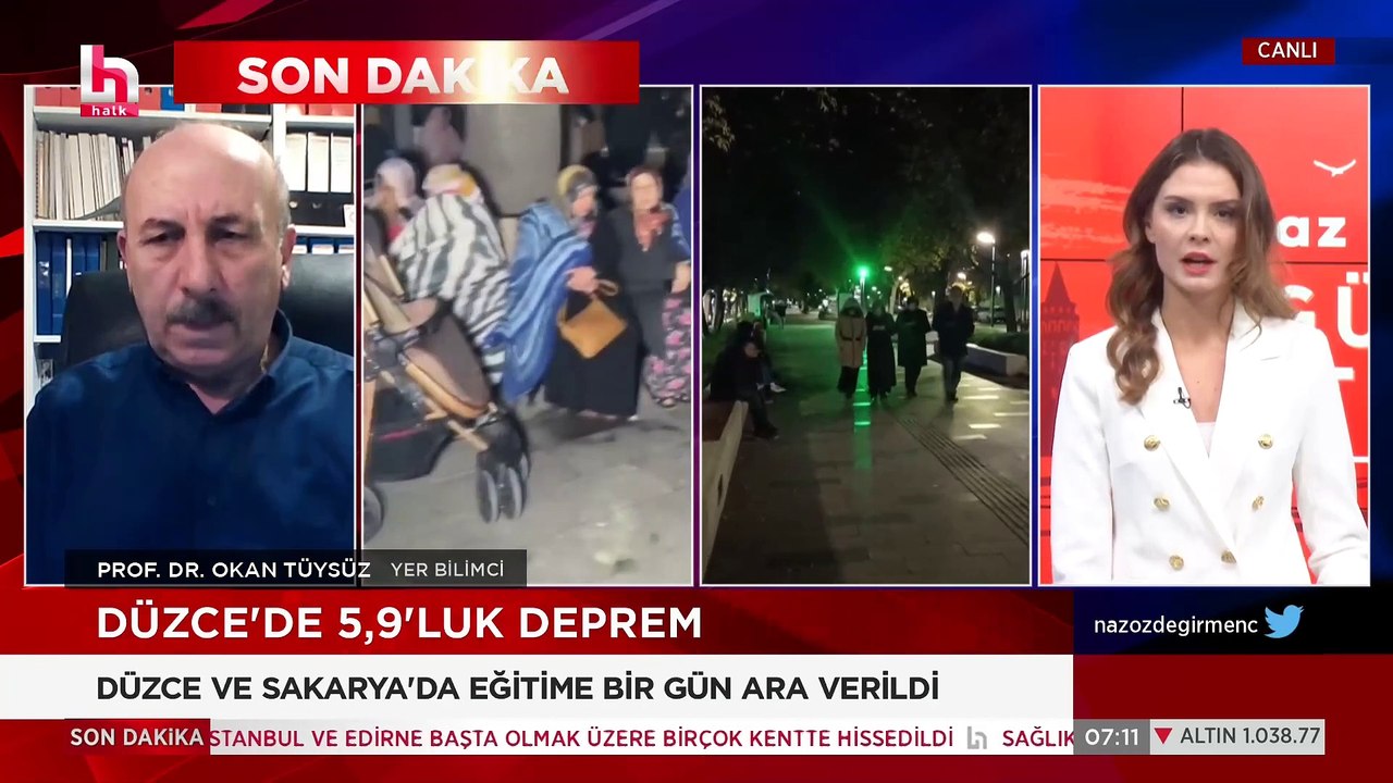 Düzce'de 5.9 deprem