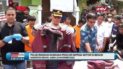 POLISI RINGKUS GEROMBOLAN PENCURI MOTOR