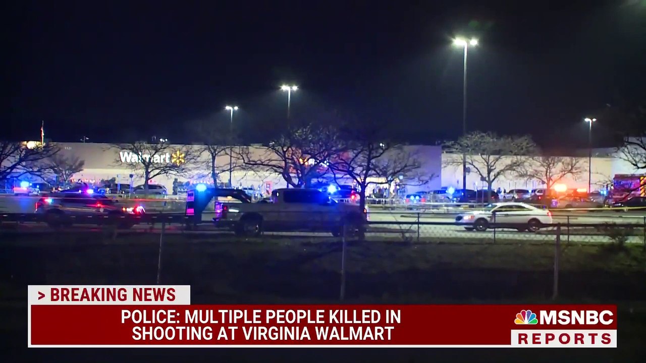 USA - Une fusillade dans un supermarché Walmart dans  la ville de Chesapeake en Virginie aurait fait plusieurs morts et des blessés selon les autorités
