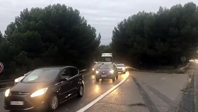 Viaduc A55 : blocage et ralentissements