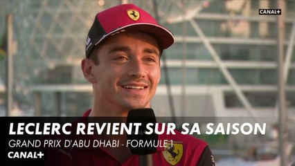 Interview de Charles Leclerc : "Une saison compliquée" - F1