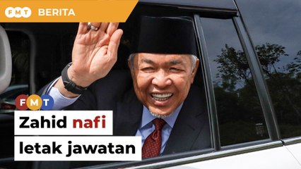 Zahid nafi letak jawatan dalam BN