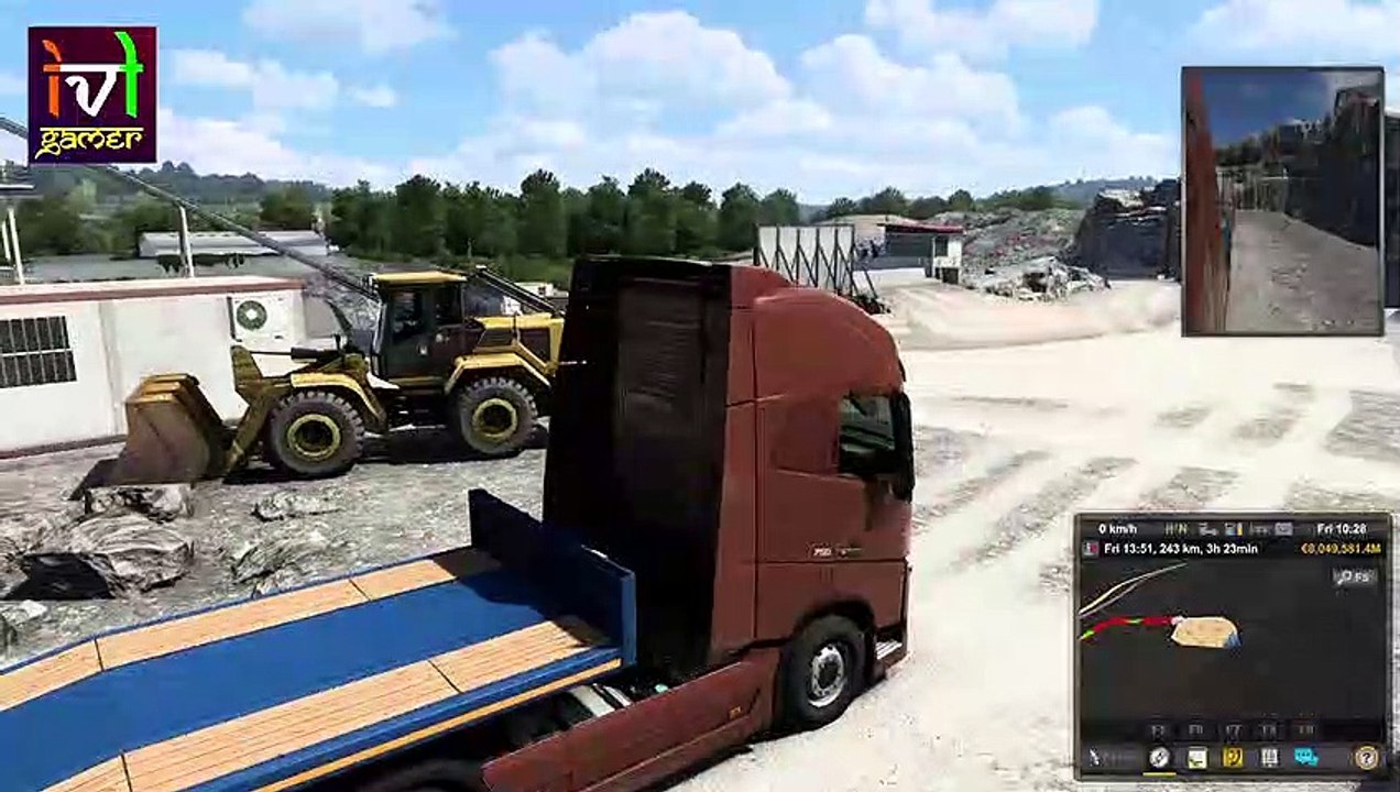 VOLVO FH GLOBETROTTER XL 360 Degree View- ETS 2 1.46 - #ets2 #volvo #360degreeview #shorts