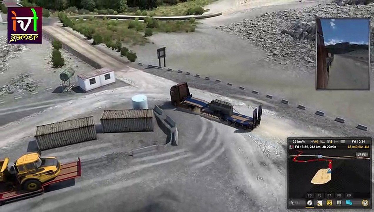 VOLVO FH GLOBETROTTER XL Departing For Delivery - ETS 2 1.46 - #ets2 #volvo #shorts #delivery