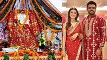 Hansika Motwani Wedding Ritual हुए शुरू माता की चौकी में Red Saree पहन ढ़ाया कहर *Entertainment