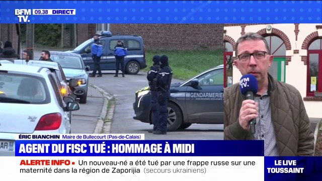 Je me demande ce que j'ai fait ou pas fait pour éviter ce drame : le maire de Bullecourt s'exprime sur BFMTV après le meurtre d'un agent du fisc dans sa commune