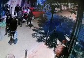 İstanbul'da kuryelerin silahlı kavgası kameraya yansıdı: İş yerini basıp kurşun yağdırdı