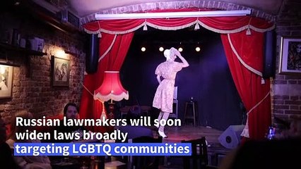 'Ready for the worst': Moscow drag queens defiant as LGBTQ law looms