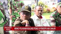Mahfud MD Pantau Langsung Perkembangan Penanganan Bencana di Posko Pendopo