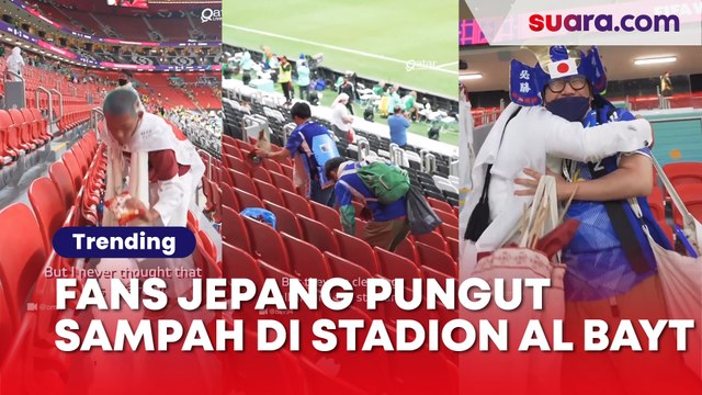Fans Jepang Pungut Sampah di Stadion Piala Dunia 2022 Qatar: Bagian dari Budaya Sepak Bola