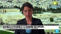 Double attaque à la bombe en Israël : au moins un mort et une quinzaine de blessés
