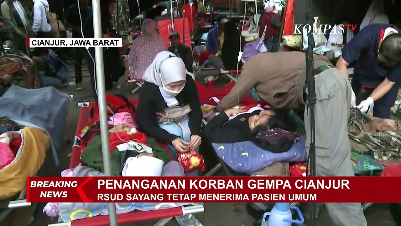 Dirut RSUD Sayang Cianjur: 86 Pasien Korban Gempa Masih Dirawat