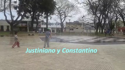 Fuente en Plaza Colón, Tacuarembó, Uruguay (09/08/2015)