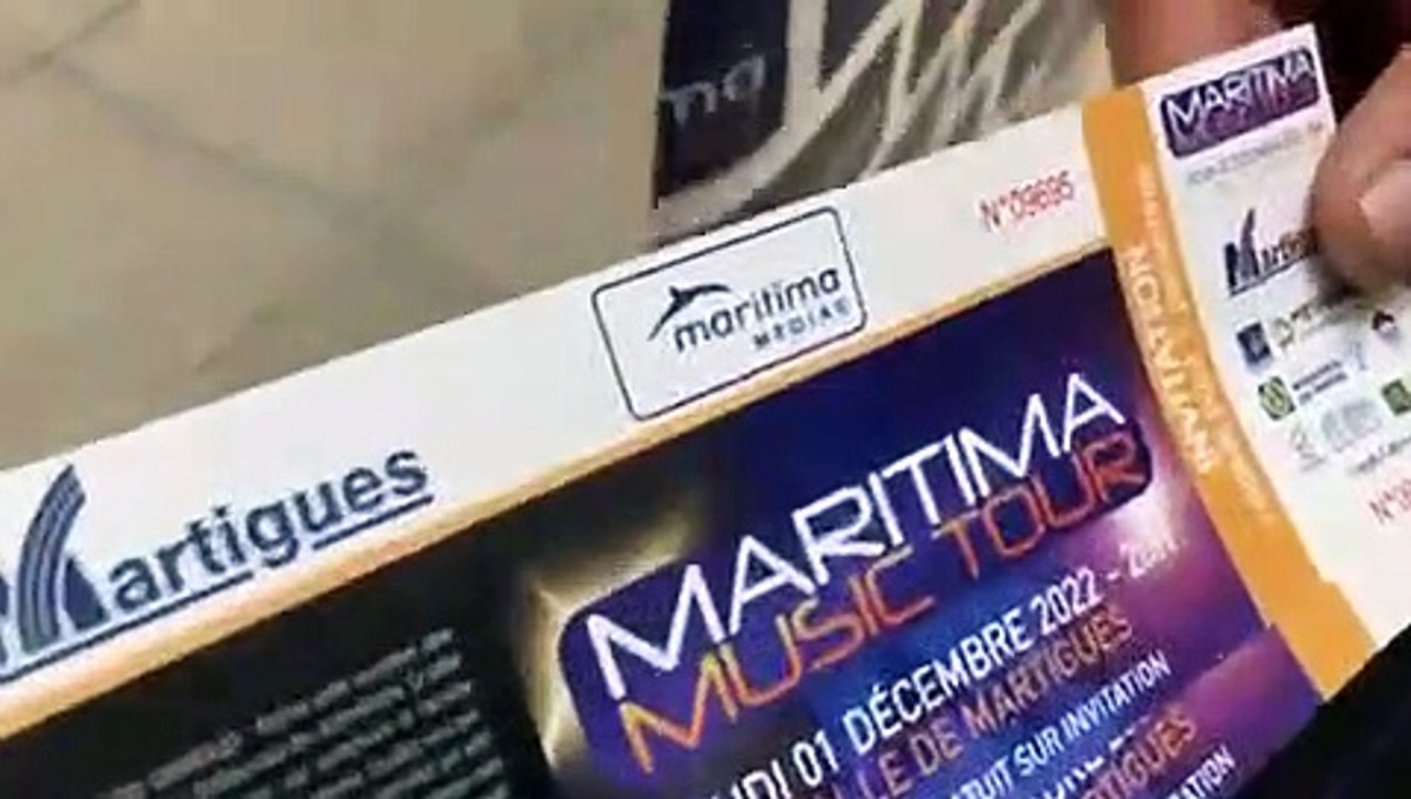 Les port de boucains au rendezvous du Maritima music tour Vidéo