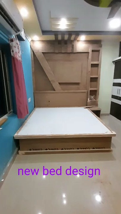New bed design interior work