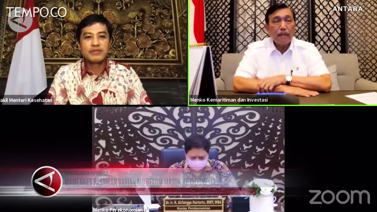 Wamenkes Pastikan Virus Varian Mu Belum Masuk ke Indonesia