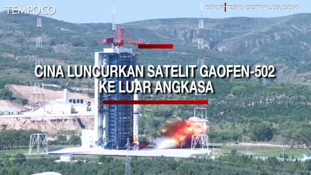 Cina Luncurkan Satelit Pengamatan Bumi, Gaofen-502 ke Luar Angkasa