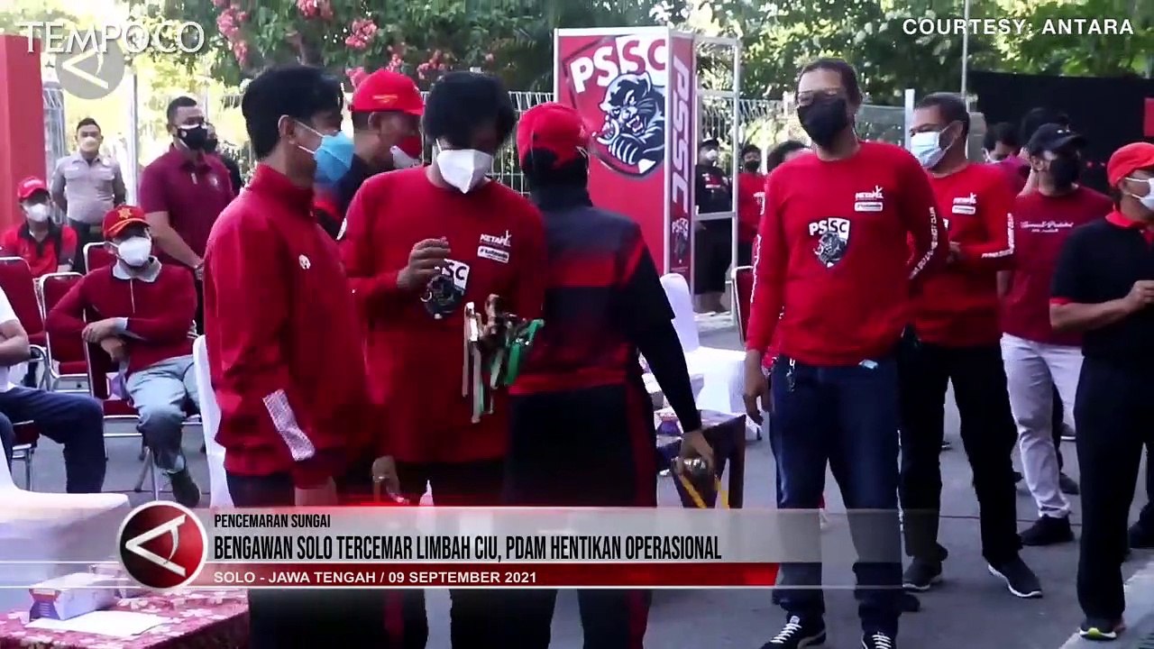 Bengawan Solo Tercemar Limbah Ciu, PDAM Hentikan Operasional