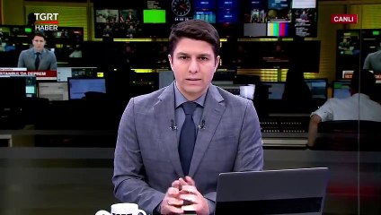 Depreme canlı yayında böyle yakalandı