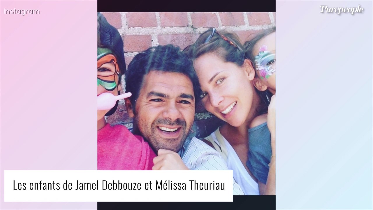 Jamel Debbouze et Mélissa Theuriau filmés avec leurs enfants, leur aîné Léon hilarant : "Quand tu vas aux toilettes..."