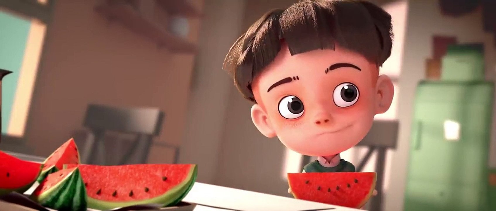 The best funny video CGI_Animated_Short_video:_"Watermelon_A_Cautionary_Tale"_by_Kefei_Li_&_Connie_Qin_He_ Krishna comedy 