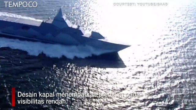 Berjuluk Kapal Hantu Baltik, Korvet Kelas Visby dengan Kemampuan Siluman