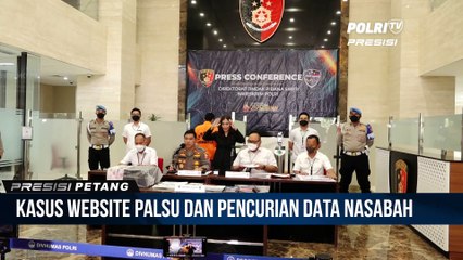 Dittipidsiber Bareskrim Polri Menangkap Pelaku Pembuat Website Palsu Dan Pencurian Data Nasabah