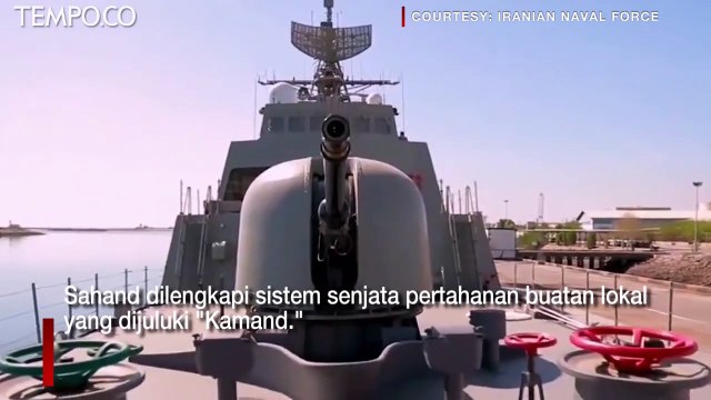 Kapal Perang Fregat Sahand Iran Tempuh 45 Ribu Kilometer, Ini Kekuatan Tempurnya