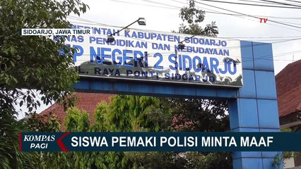 Sempat Viral Akibat Maki Polisi, Siswa SMP di Sidoarjo Ini Akhirnya Minta Maaf!