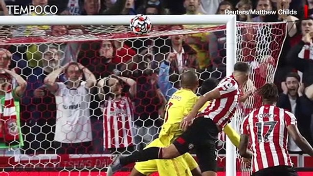 Liga Inggris: Brentford Lawan Liverpool Imbang 3-3, Salah Cetak Gol ke-100