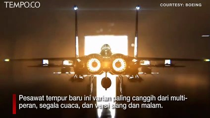 Jet Tempur F-15EX Eagle II, Varian Paling Canggih dari Keluarga F-15, Tercepat di Dunia