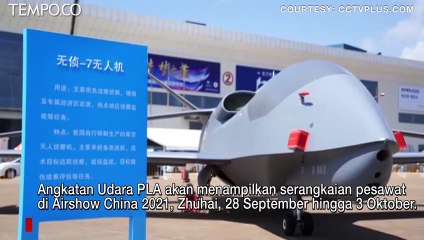 Jet Tempur Elektronik J-16D dan Pesawat Intai WZ-7 Memulai Debutnya