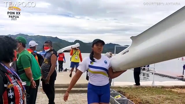 Pedayung Chelsea Corputty Sumbang Emas Pertama Maluku PON XX Papua