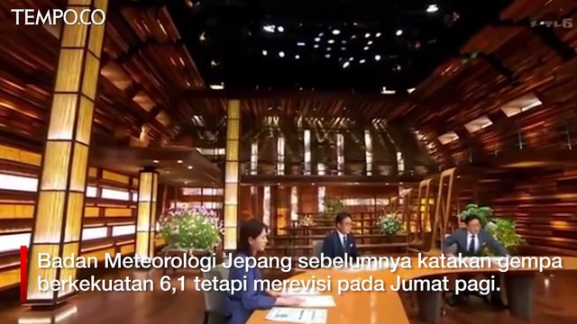 20 Orang Terluka Akibat Gempa Tokyo, Fasilitas Nuklir Aman