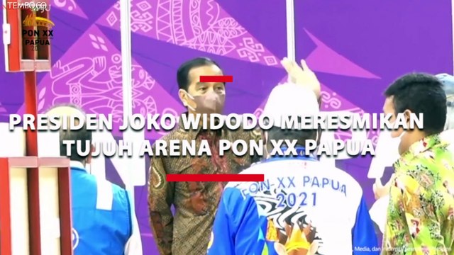Ini Pesan Presiden Joko Widodo Saat Resmikan Tujuh Arena PON XX Papua