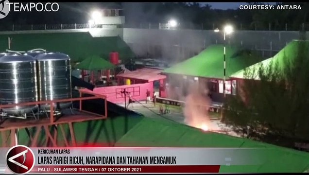 Lapas Parigi Ricuh, Narapidana dan Tahanan Mengamuk