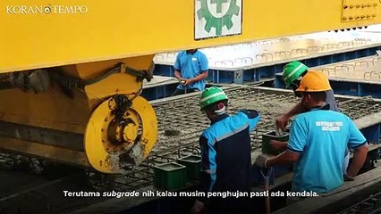 Jalan Cepat Merangkai Kereta Cepat | Berita Utama Koran Tempo
