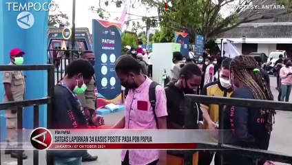 Télécharger la video: Satgas Laporkan 34 Kasus Positif Covid-19 pada PON XX Papua