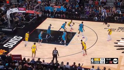 Nov 22, 2022 - Russell Westbrook scores on Cameron Payne and rocks the baby