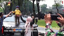 HUT TNI Ke-76, 116 Alutsista Dipajang di Sekitar Istana Kepresidenan