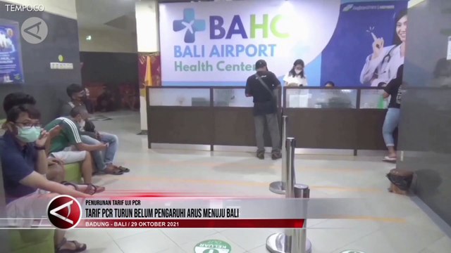 Tarif PCR Turun Belum Pengaruhi Wisatawan Masuk Bali