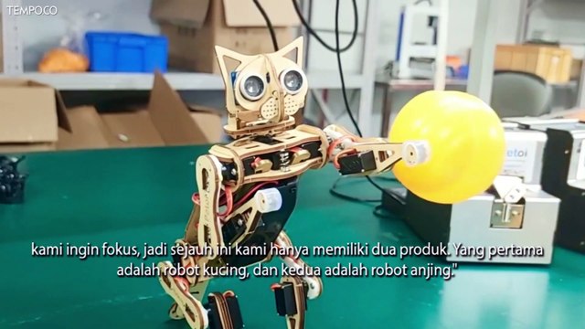 Serunya Bermain Bersama Robot Hewan yang Mungil