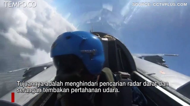 Angkatan Udara Cina Asah Kekuatan Tempur dengan Pesawat Pengebom