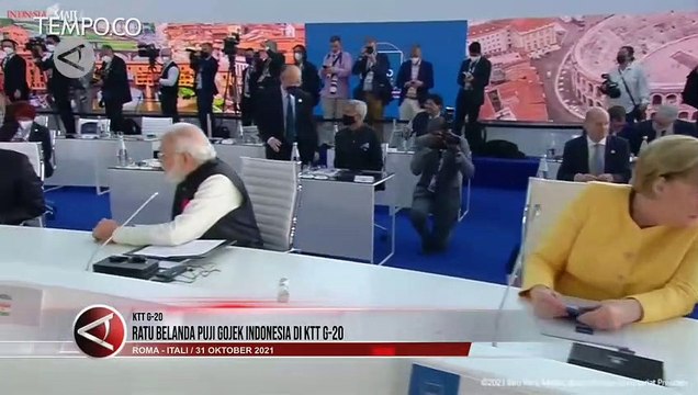 Ratu Belanda Puji Gojek Indonesia di KTT G20